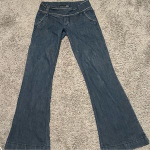 Flare Jeans Dark Denim